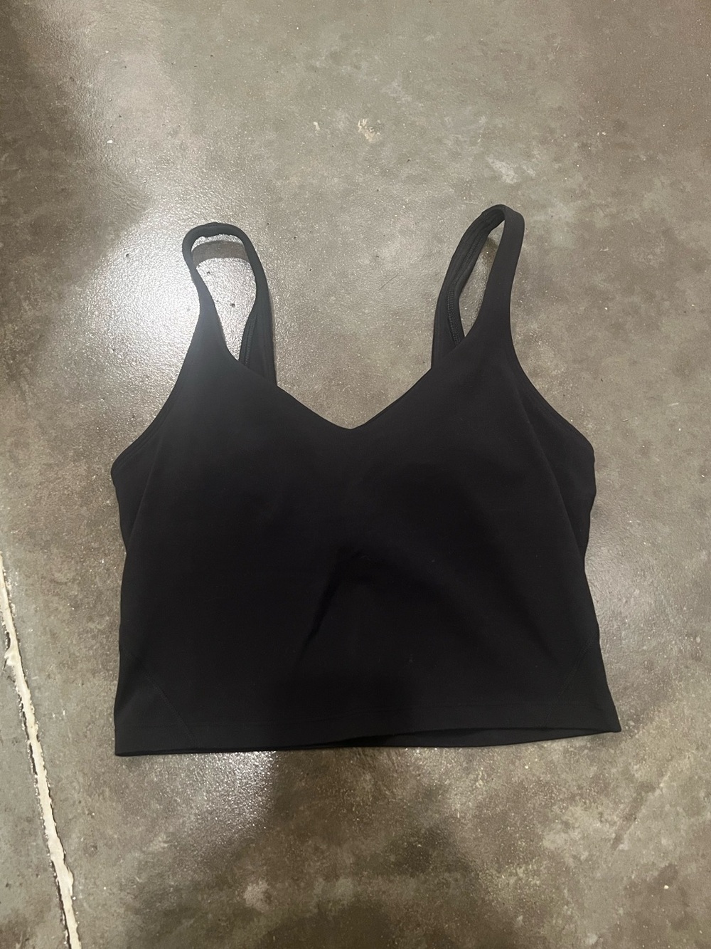 Black Lululemon Align Tank Top